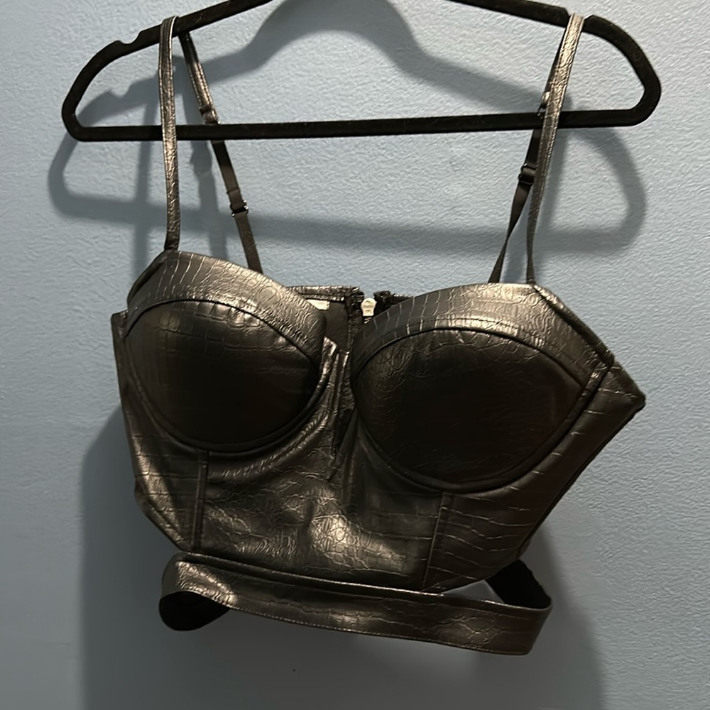 Cosplay bustiers black